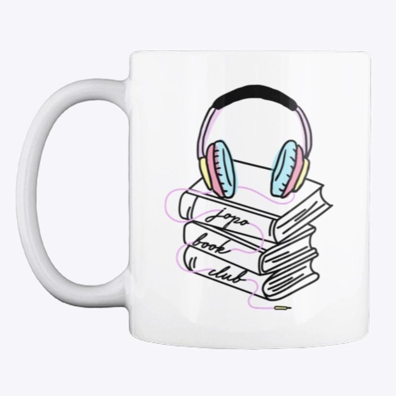 Headphones and Bookstack